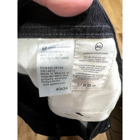 Adriano Goldschmied The Graduate Tailored Leg Mens Jeans - Size‎ 40x32 - Picture 5 of 5